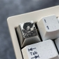 1U Titanium Alloy Artisan Keycaps Precision Pointillism for Mechanical Keyboard -Viper